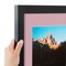 ArtToFrames Collage Photo Picture Frame with 2 - 5x7 inch Openings, Framed in Black with Over 62 Mat Color Options and Regular Glass (CSM-3926-35)